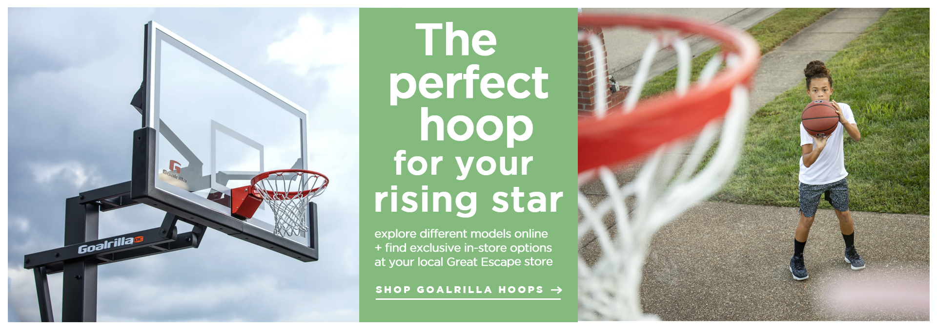 The Perfect Hoop for Your Rising Star! Now get delivery and installation for $199 on CV models